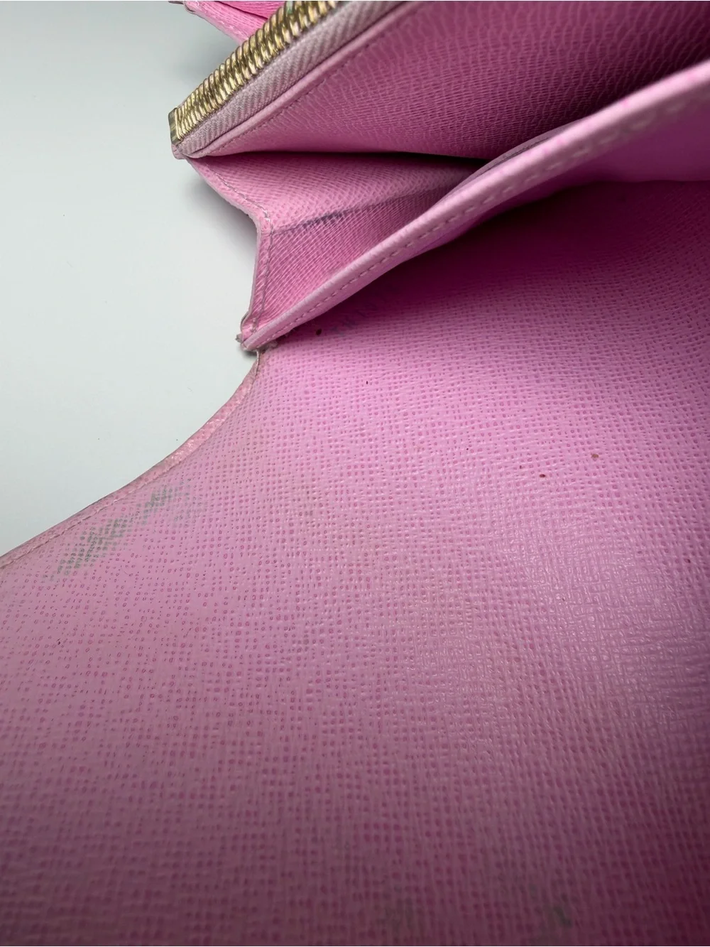 Louis Vuitton Murakami White Multicolor Monogram Canvas Long Wallet w Pink int.